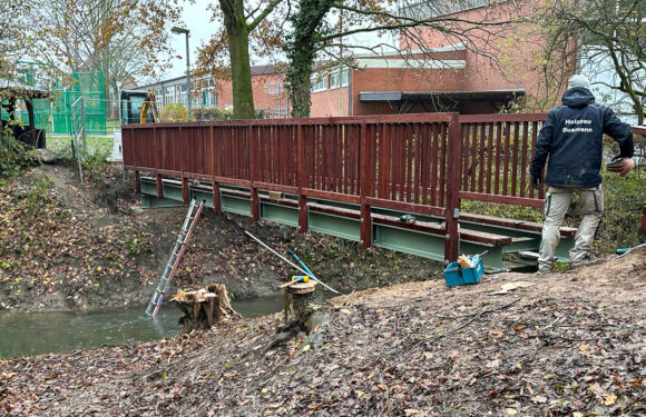 Meinsen-Warber: Neue Auebrücke zum Nikolaustag