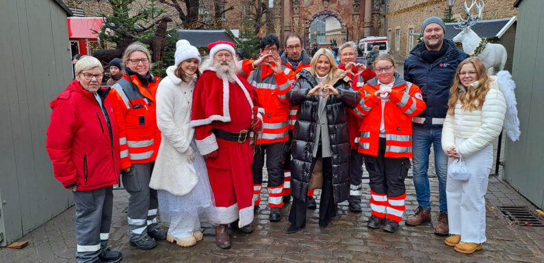 DRK-Bereitschaft des Ortsvereins Bückeburg sichert elftägigen Sanitätsdienst beim 20. Weihnachtszauber