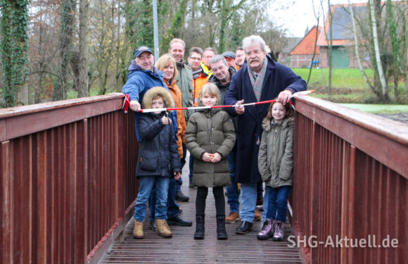 „Brücken verbinden Menschen“: Auebrücke in Meinsen-Warber offiziell eingeweiht