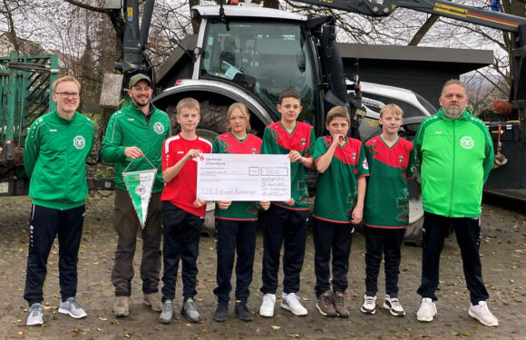 TSV Eintracht Bückeberge: 700 Euro für die neuen Trikots der C-Jugend