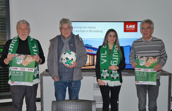 EMB-Cup des VfL Bückeburg: Traditions-Hallenfußballturnier geht in die neunte Runde