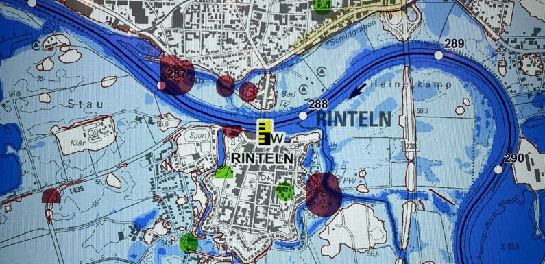 Stab für außergewöhnliche Einsätze (SAE) erstmals bei Hochwasser-Lage in Schaumburg einberufen