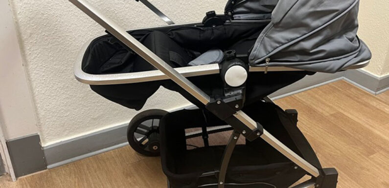 Bückeburg: Wem gehört dieser Kinderwagen?