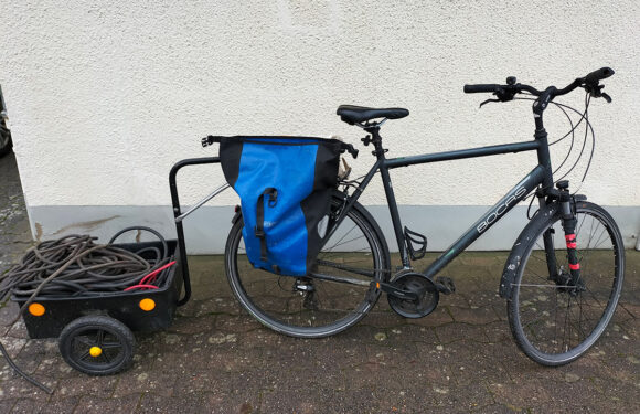 Pechvogel in Bückeburg: Einbrecher fährt mit Fahrrad zum Tatort, wird eingesperrt und muss zu Fuß flüchten