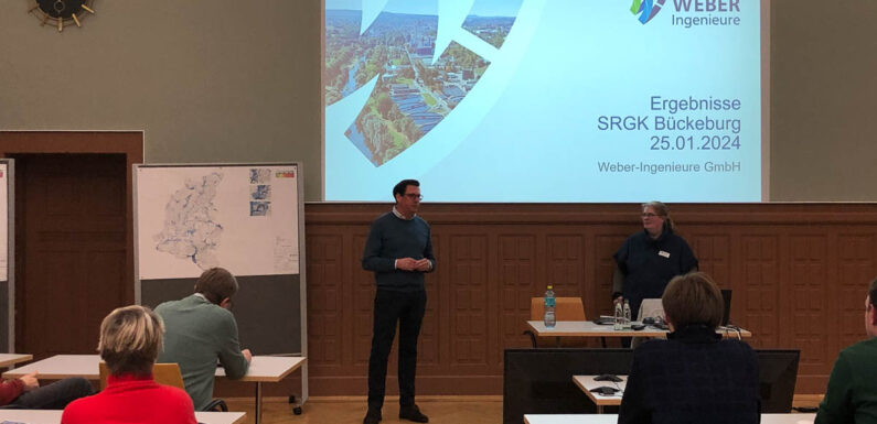 Für Starkregenereignisse gewappnet sein: Stadt Bückeburg erkennt kritische Bereiche und stellt Maßnahmenkatalog bereit