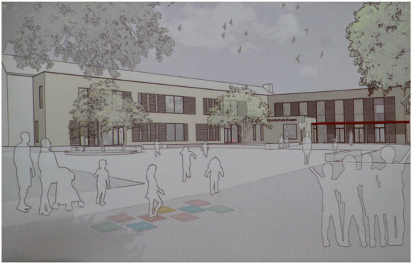 Schulsanierung in Evesen samt Neubau soll rund 12 Millionen Euro kosten