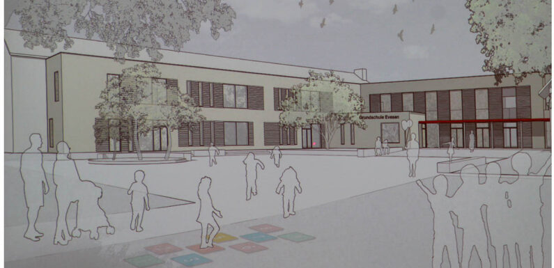Schulsanierung in Evesen samt Neubau soll rund 12 Millionen Euro kosten