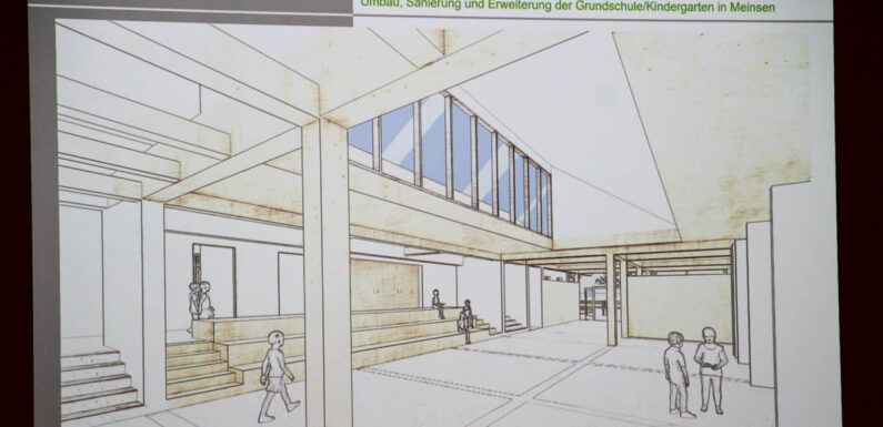 Teilabriss eröffnet neue Möglichkeiten: Schulsanierung mit klarer Trennung von Kindergarten und Grundschule in Meinsen