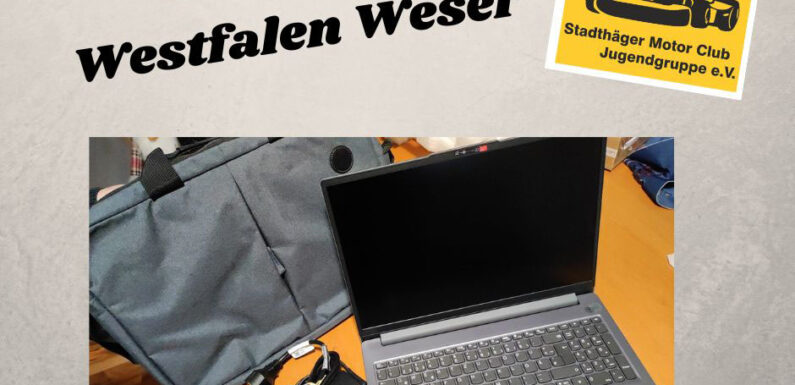 Stadthäger Motor Club freut sich über Spende von Westfalen Weser