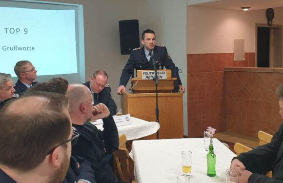 Reinsen: Deutsches Feuerwehr-Ehrenkreuz für Brandmeister Uwe Braun