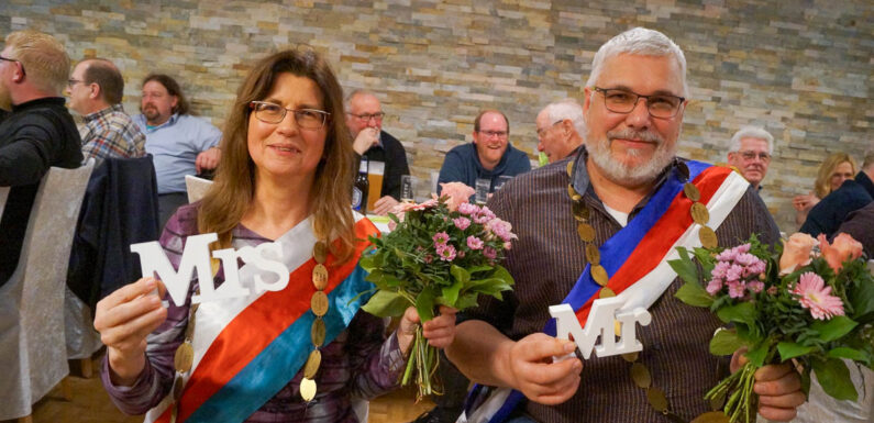 Brigitte Edelmann und Detlev Steuer sind neues Königspaar: Über 130 Gäste beim Grünkohlessen im „Schäferhof“