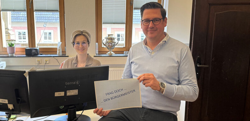 Offene Bürgersprechstunde im Rathaus der Stadt Bückeburg