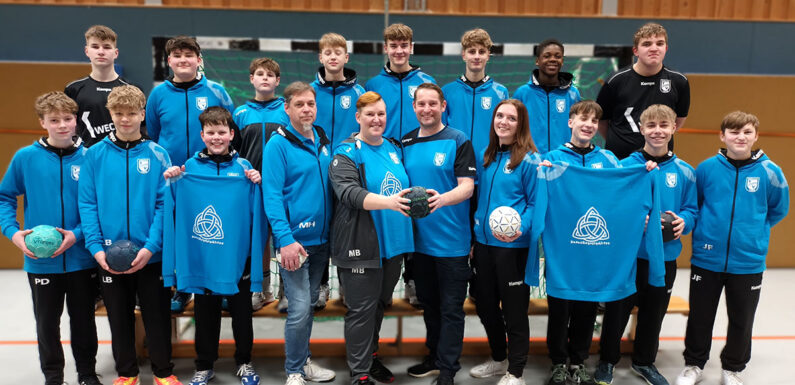 „Rabaukengenähtes“ für die jungen Handballer des TVE Röcke