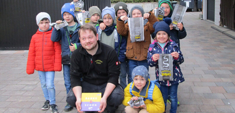 Bückeburger Kita-Kinder werfen einen Blick hinter die Kulissen von Landbäckerei Scholz in Deckbergen
