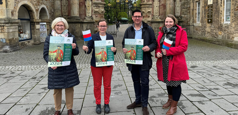 Historisches Reenactment: 300 Jahre Graf Wilhelm zu Schaumburg-Lippe – Die Stadt empfängt den Landesherrn im heutigen Bückeburg