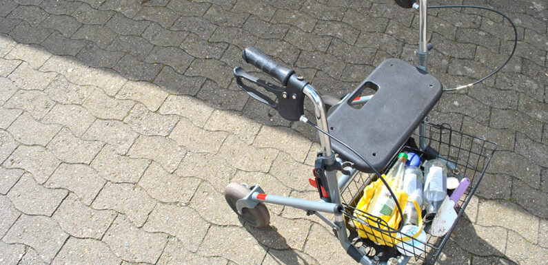 Polizei Bückeburg fragt: Wem gehört dieser Rollator?