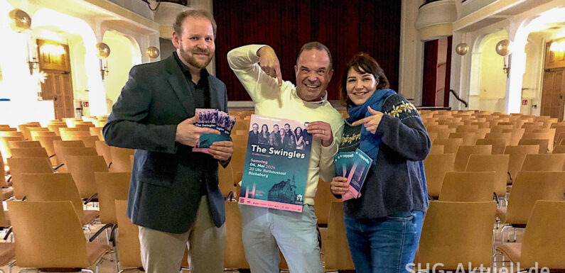 Weltklasse zu Gast in Bückeburg: Fünffache Grammy-Gewinner „The Swingles“ kommen mit fulminantem Konzert in den Rathaussaal