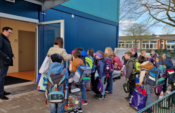 Meinsen: Kinder ziehen in Übergangsgebäude / Spiel, Spaß und Lernen in neuer Atmosphäre