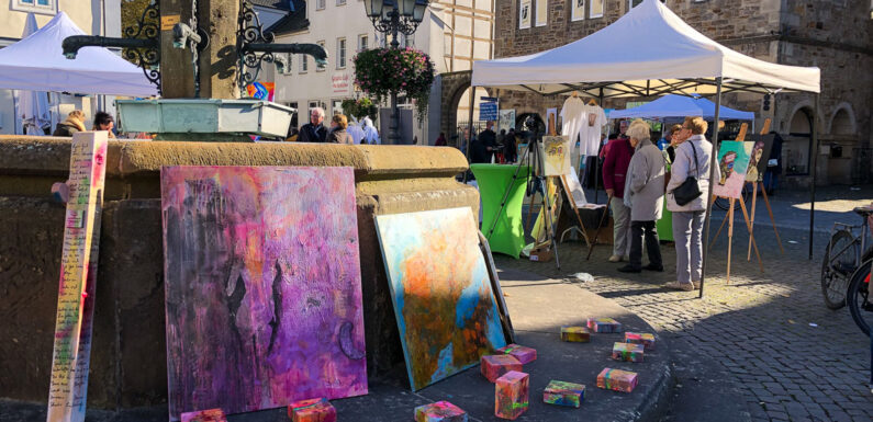 „Open Art“ mit verspäteter Premiere an diesem Sonntag: Freiluft-Ausstellung mit zahlreichen regionalen Künstlern startet wieder