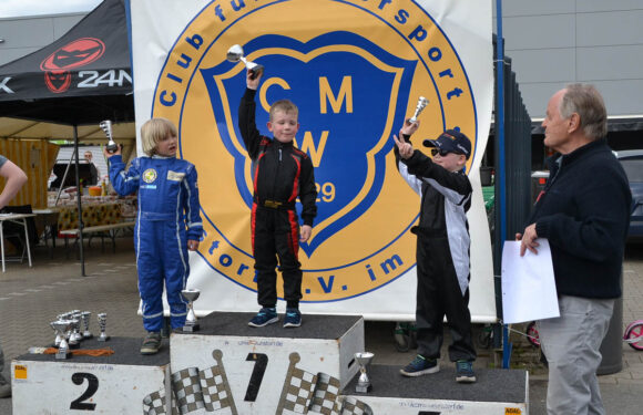 Stadthäger Kart Kids unterwegs beim Club für Motorsport Wunstorf
