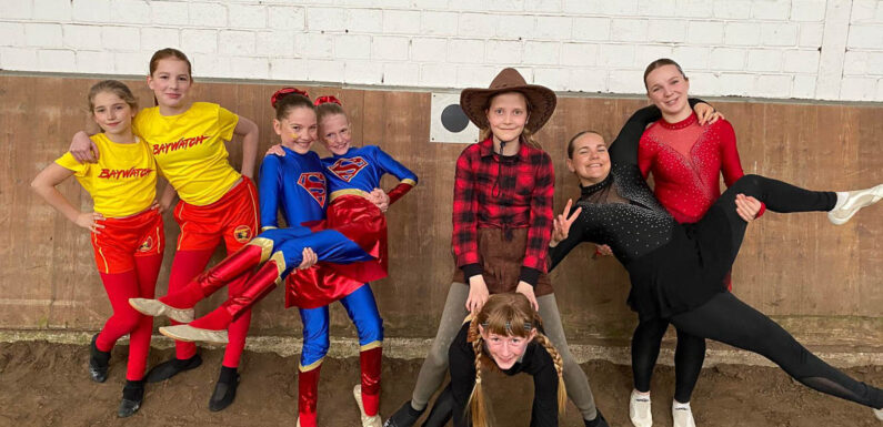 Voltigiererinnen der VRG Schaumburger-Land e.V. mit guten Ergebnissen beim Sichtungsturnier