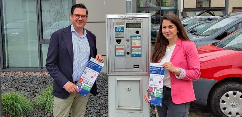 Parkgebühren mit dem Smartphone zahlen: „Handyparken“ ab sofort in Bückeburg möglich