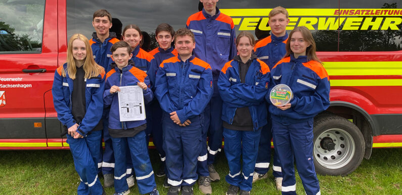 Jugendfeuerwehr Gemeinde Wölpinghausen verteidigt den Titel