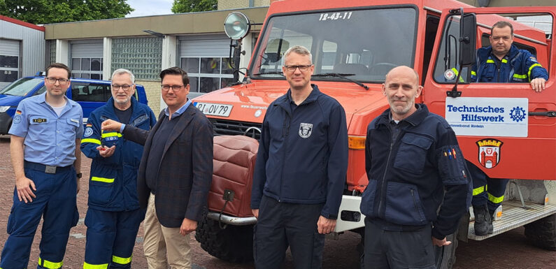 Löschfahrzeug an THW Rinteln verkauft