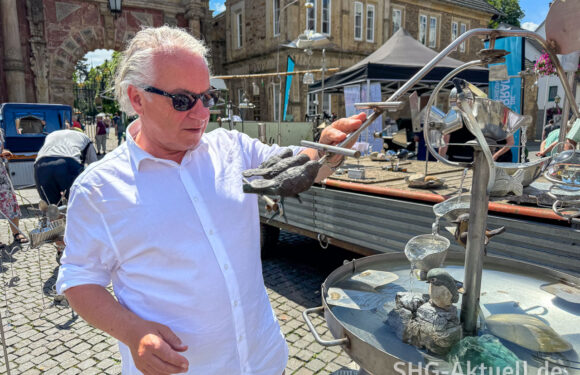 Open Art Kunstmarkt, flankiert vom Stadtradeln und Poetry Slam in Bückeburg