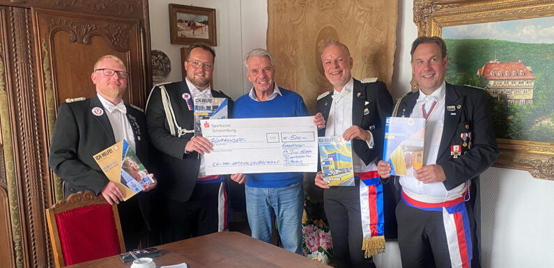 Bürgerbataillon Bückeburg unterstützt Kinderhilfswerk „International Children Help“