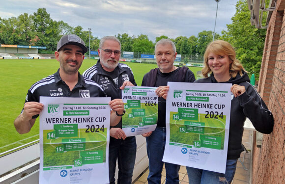 Werner-Heinke Cup mit internationaler Beteiligung vom 14. bis 16. Juni 2024 beim VfL Bückeburg