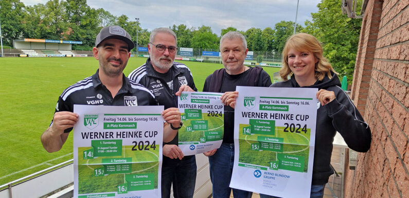 Werner-Heinke Cup mit internationaler Beteiligung vom 14. bis 16. Juni 2024 beim VfL Bückeburg