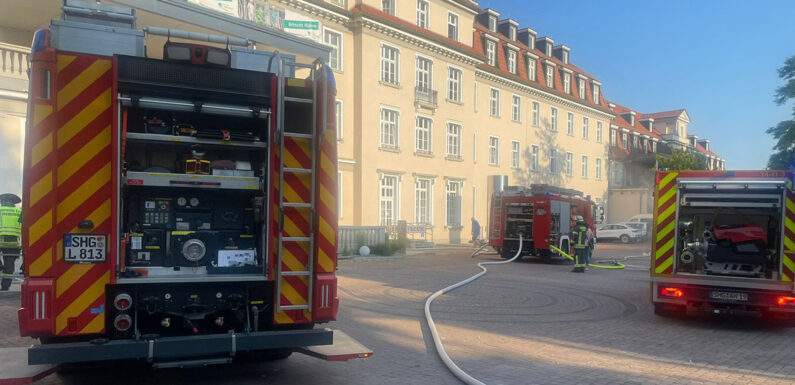 Einsatzübung in Bad Eilsen: Vier Ortsfeuerwehren trainieren für den Ernstfall