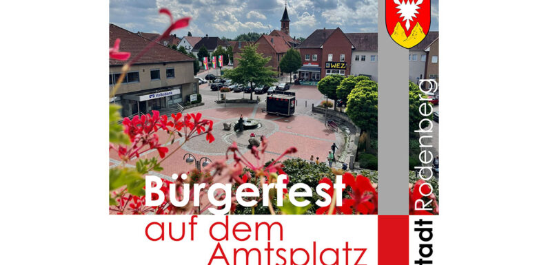 50 Jahre Samtgemeinde Rodenberg: Großes Bürgerfest auf dem Amtsplatz