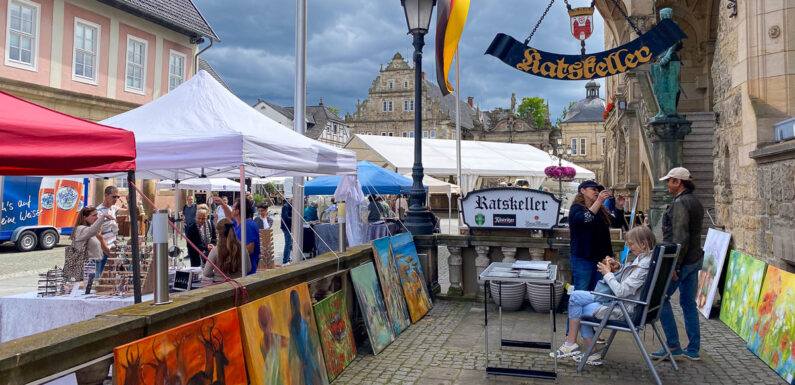 Bei „Open Art“ im Juni war erneut wetterfeste Kunst gefragt