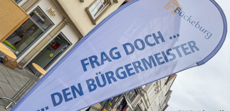 Offene Bürgersprechstunde im Rathaus