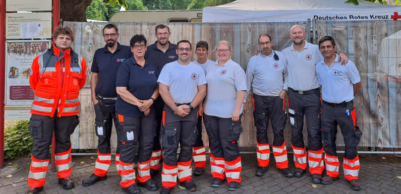 DRK Ortsverein sichert erfolgreich die 24. Landpartie auf Schloss Bückeburg ab