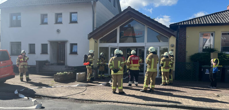 Stadthagen: Feuerwehr löscht Brand in Tagespflegeeinrichtung
