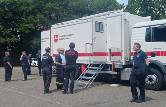Erster Dienst des 7. Führungszuges Land