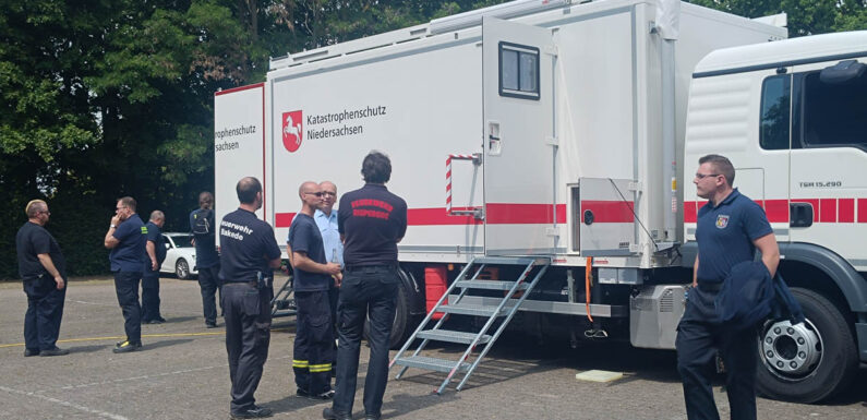 Erster Dienst des 7. Führungszuges Land