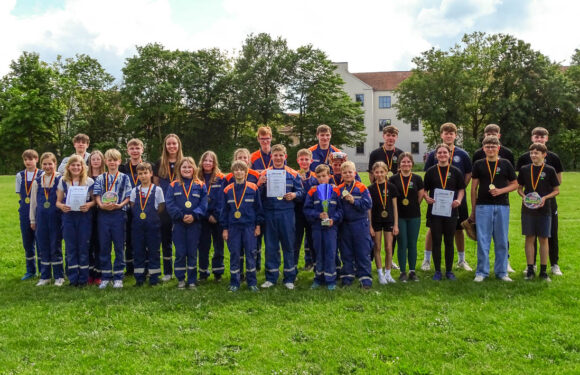 50 Jahre Jugendfeuerwehr Bückeburg mit Kräftemessen bei Stadtwettbewerben