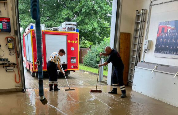 Unwetter in Schaumburg: Feuerwehren müssen zu 300 Einsätzen ausrücken