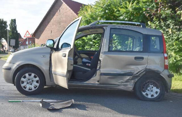 Vorfahrt missachtet: Schock und Sachschaden bei Unfall in Gelldorf