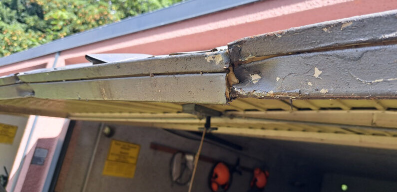 Garagen an der Gesamtschule in Helpsen aufgebrochen