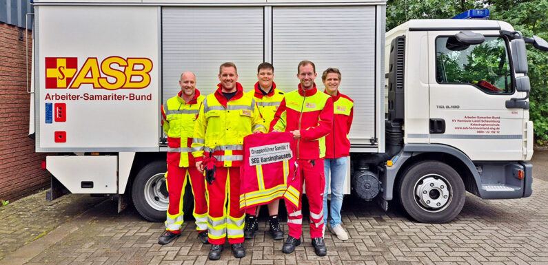 Fünf Samariter des ASB Leine-Weser nehmen erfolgreich am Gruppenführerlehrgang teil
