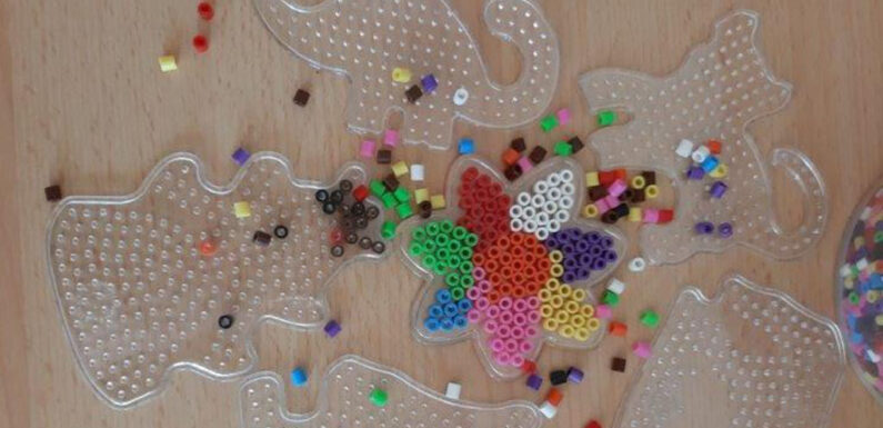 Bückeburg: Bügelperlenbilder im Rahmen der Ferienaktion hergestellt