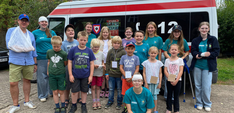 Erfolgreiche Ferienaktion vom Jugendrotkreuz Bückeburg