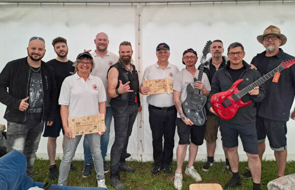 DRK Ortsverein Bückeburg trifft beim MPS erneut auf bekannte Musikbands