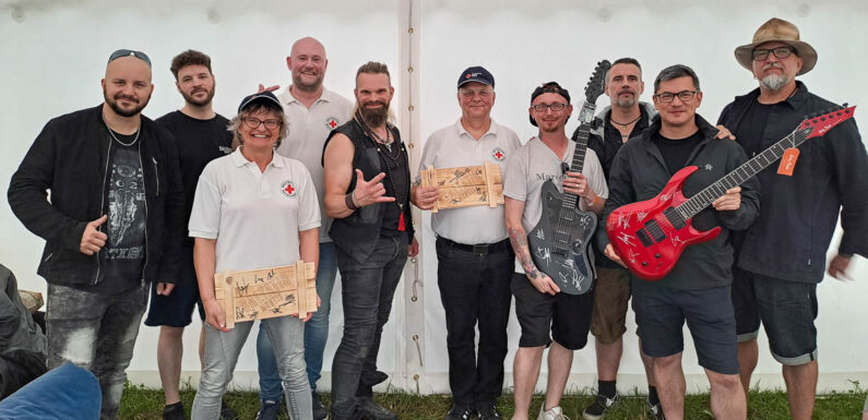 DRK Ortsverein Bückeburg trifft beim MPS erneut auf bekannte Musikbands