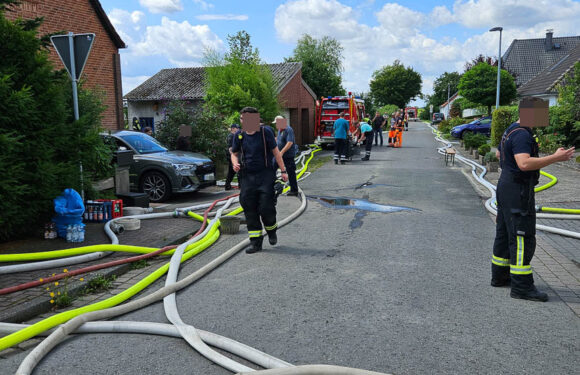 Erneute Unwetterlage im Landkreis Schaumburg führt zu 180 Einsätzen